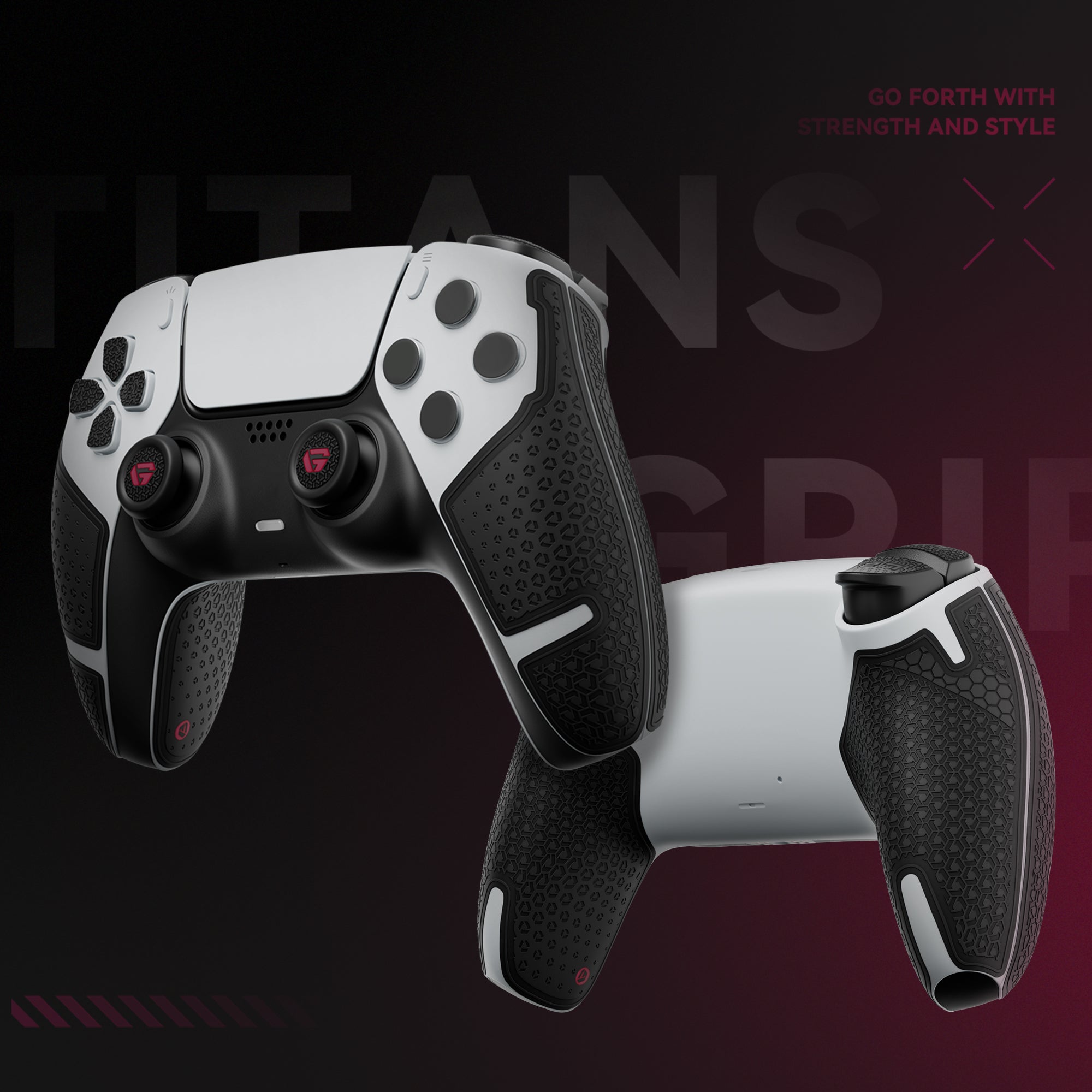GESTAC PS5 Controller Grip Stickers