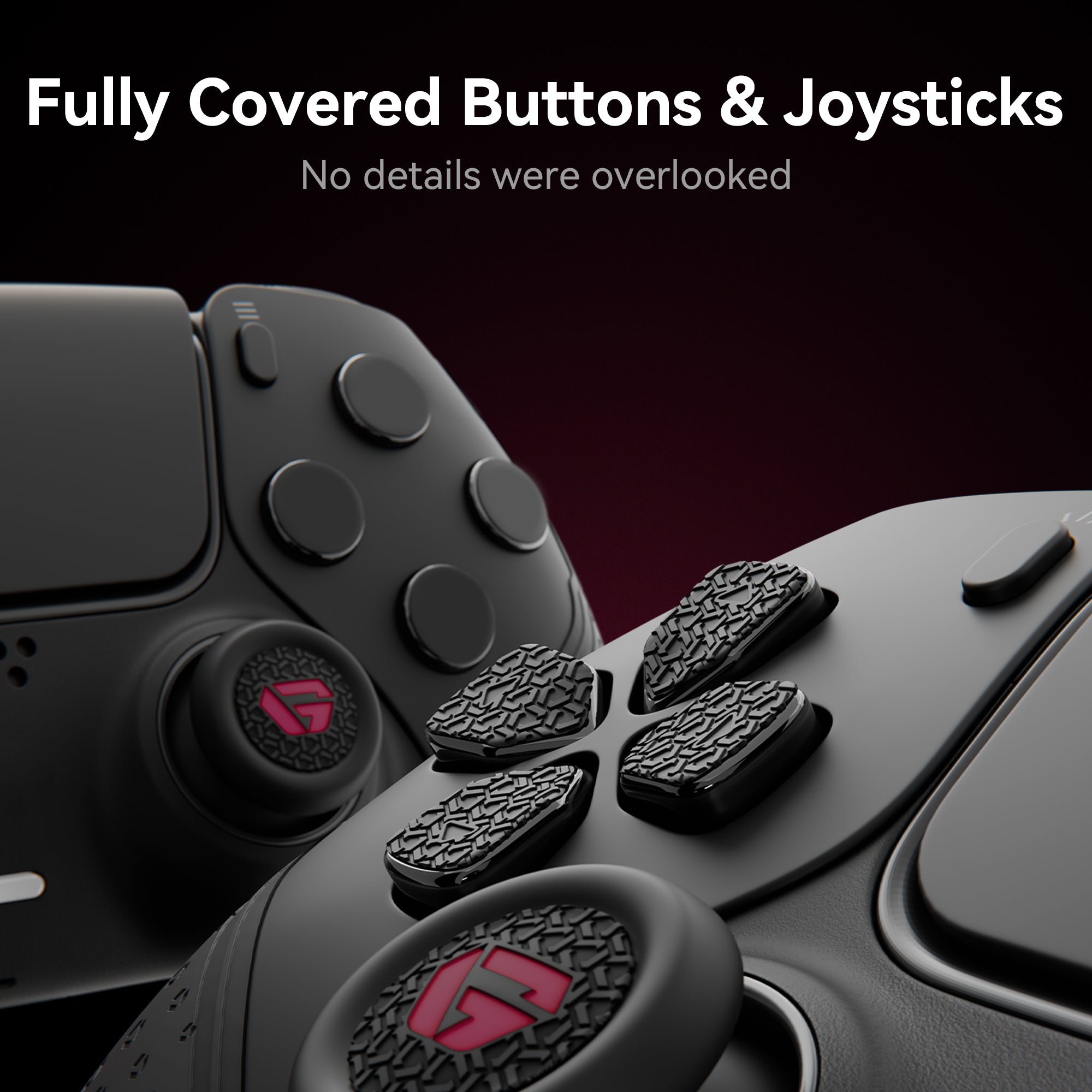 GESTAC PS5 Controller Grip Stickers