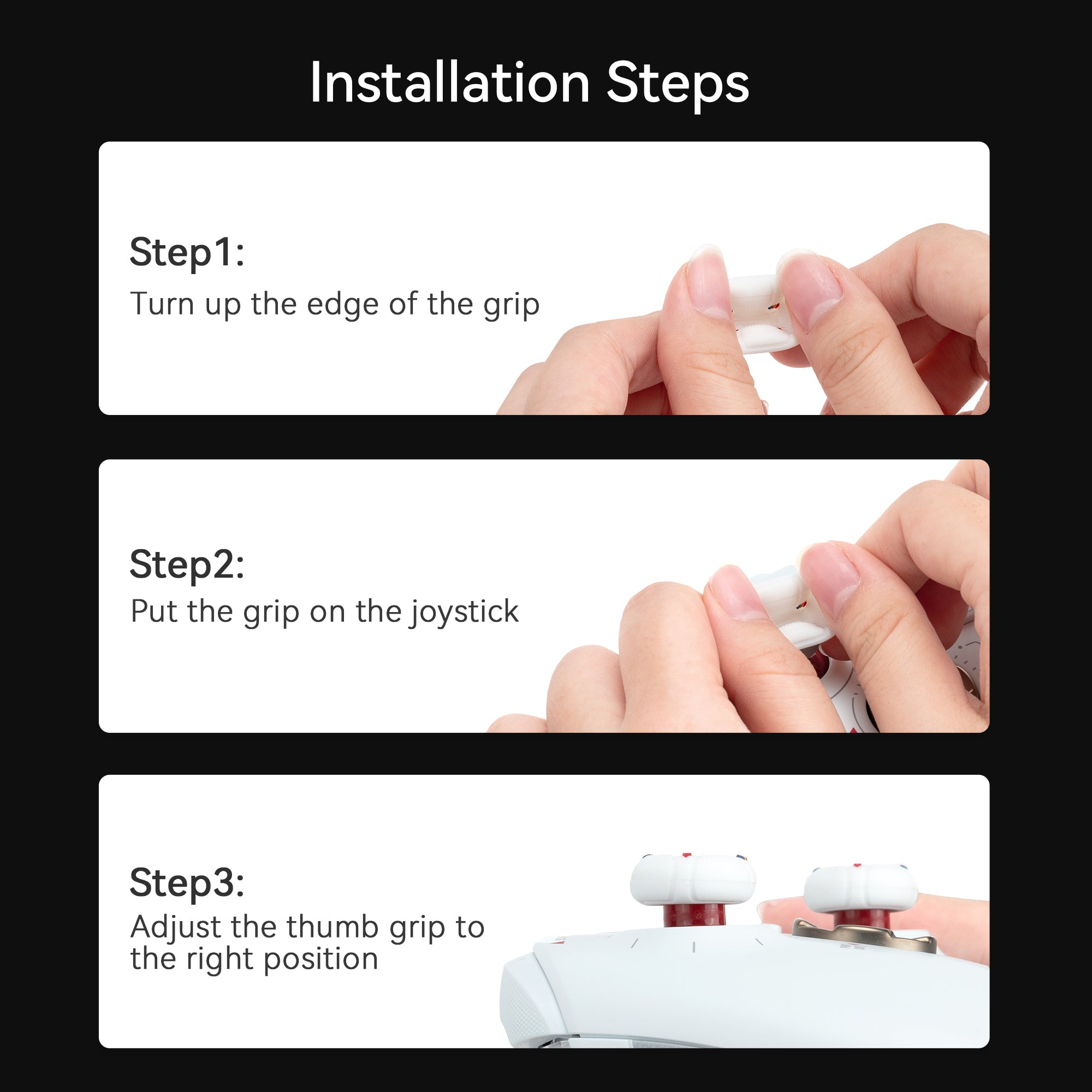 GESTAC Starry Sky Thumb Grips