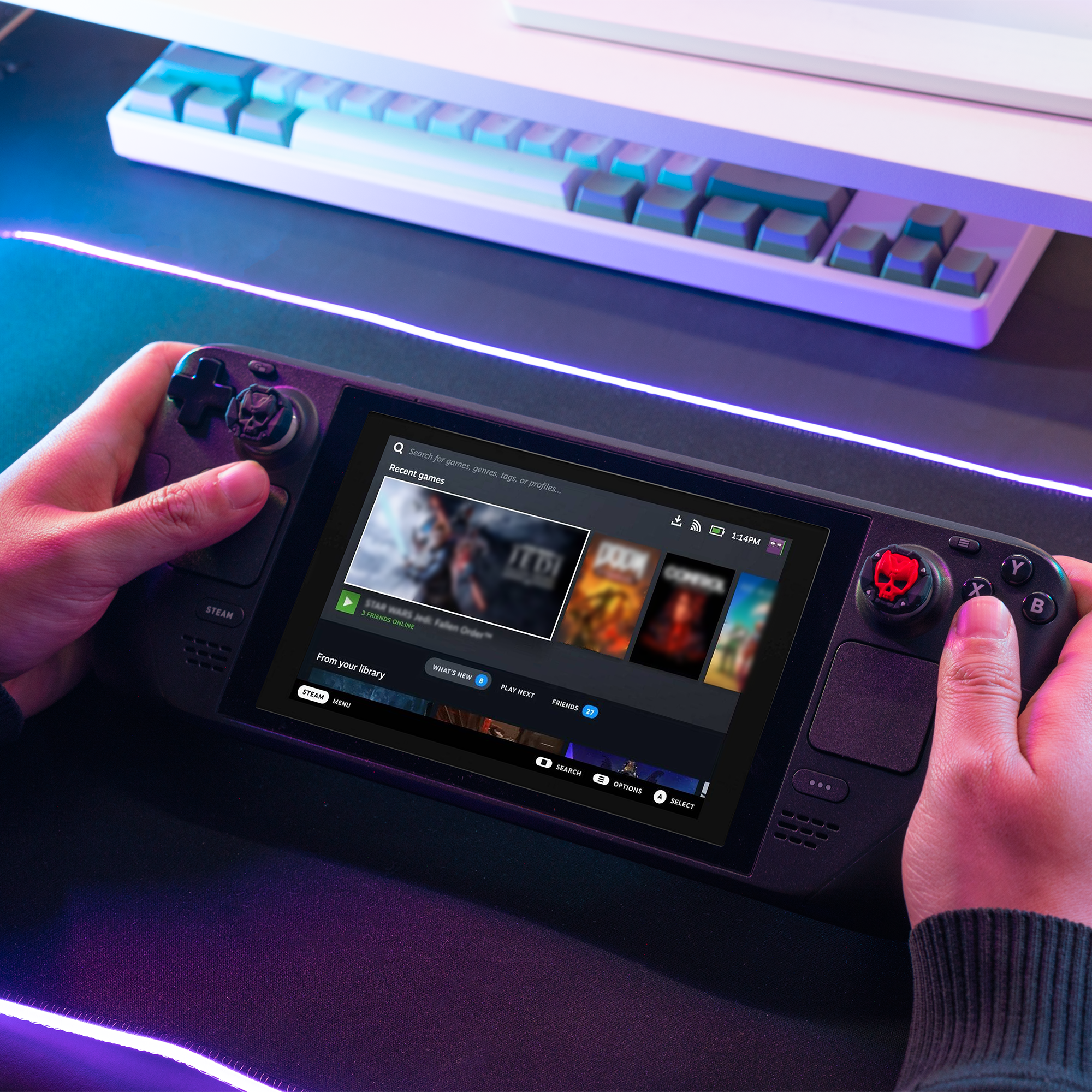 GESTAC Bone Spirit Thumb Grips