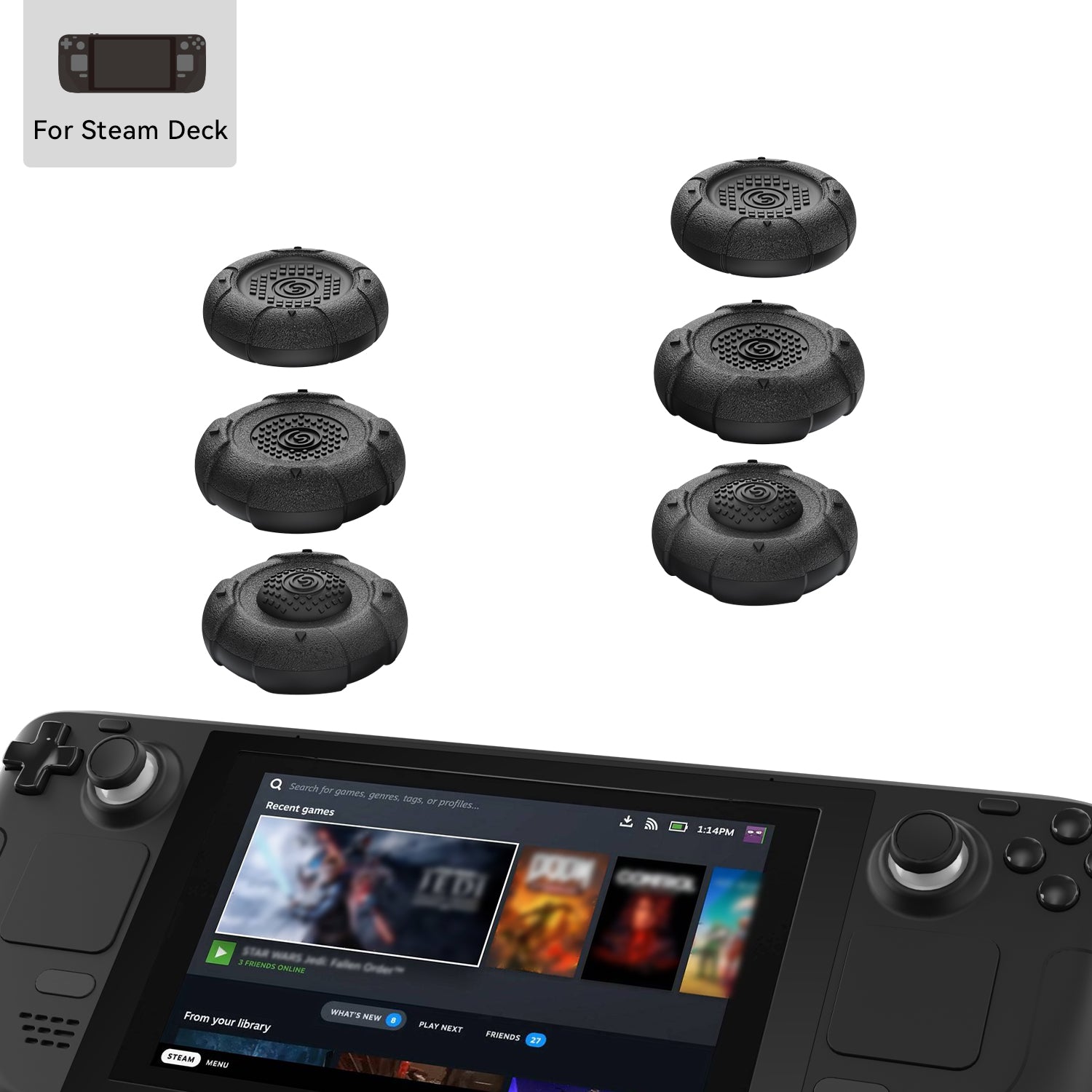 GESTAC Play One Elite Thumb Grips for switch 2
